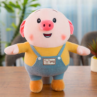 Super Cute Pink Pig Short Plush Doll Kids Girls Stuffed Animal Toy