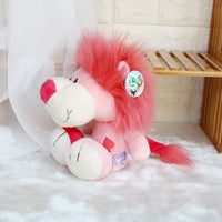 Lovely Pink Dog Bunny Plush Toys Soft Stuffed Lion Elephant Kids Doll