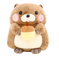 Super Cute Stuffed Hamster Toy Kids Gifts Soft Animal Plush Doll