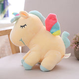 Cute Colorful Wind Unicorn Plush Toy Super Soft Stuffed Animal Doll