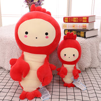 Super Cute Plush Toy Lovely Cartoon Lobster Soft Stuffed Doll Pillow