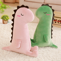 Light Color Soft Plush Animal Doll kids  Super Cute Pink Dinosaur Toy