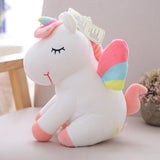 Cute Colorful Wind Unicorn Plush Toy Super Soft Stuffed Animal Doll