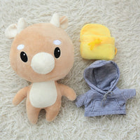 Super Cute Cattle Plush Toy Girls Favourite Stuffed Dolls