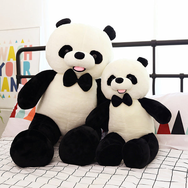 Cute Soft Plush Smile Panda Lovely Stuffed Animal Toy Kids Baby Gifts