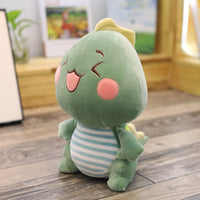 Soft Cute Dinosaur Plush Toy Kids Gift Stuffed Cartoon Animal Pillow