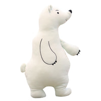 Soft Cute Plush Polar Bear Toys Stuffed Teddy Bear Pillow for Kids
