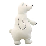 Soft Cute Plush Polar Bear Toys Stuffed Teddy Bear Pillow for Kids