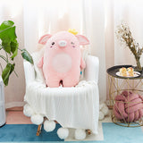 Plush Cute Soft Pig Pillow Kids Stuffed Cartoon Animal Toy