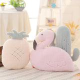 Baby Kids Super Soft Pineapple Plush Toy Cute Stuffed Flamingo Pillow