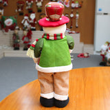 Lovely Christmas Snowman Santa Claus Plush Toys Decorations for Home