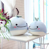 Super Cute Blue Whale Plush Soft Stuffed Cartoon Animal Doll