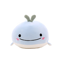 Super Cute Blue Whale Plush Soft Stuffed Cartoon Animal Doll