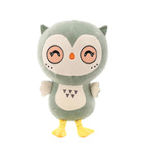 Plush Soft Lovely Pink Owl Pillow Stuffed Animal Doll Cute Kids Gifts