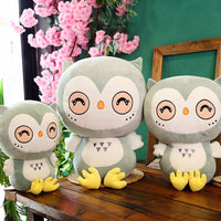 Plush Soft Lovely Pink Owl Pillow Stuffed Animal Doll Cute Kids Gifts