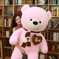 Stuffed Teddy Bear with Scarf Plush bear toys Birthday Baby Gifts