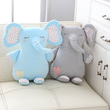 Stuffed Soft Cute Elephant Doll Kids Pillow Cartoon Plush Animal Toy