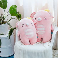 Plush Cute Soft Pig Pillow Kids Stuffed Cartoon Animal Toy