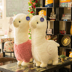 Cartoon Alpaca Plush Doll Toy Fabric Soft Stuffed Animal Plush Toys