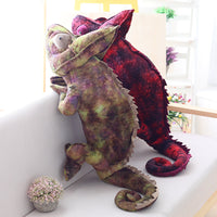 Giant Chameleon Plush Lizard Toys Stuffed Plush Animal Pillow