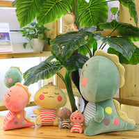 Soft Cute Dinosaur Plush Toy Kids Gift Stuffed Cartoon Animal Pillow