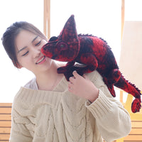 Giant Chameleon Plush Lizard Toys Stuffed Plush Animal Pillow