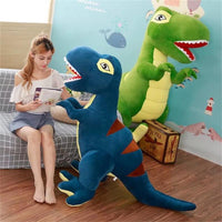 Giant Cartoon Tyrannosaurus Plush Toy Stuffed Dinosaur Pillow