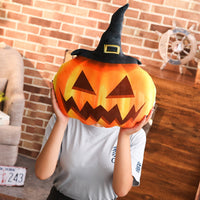 Halloween Pumpkin Plush Toy Fluffy Stuffed Pumpkin Pillow Funny Gift