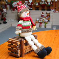 Super Soft Plush Toys for Christmas Cute Snowman Deer Toy for Party