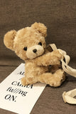 Super Cute Plush Teddy Bear Bag Birthday Gifts Stuffed Kids Doll