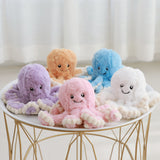 Lovely Simulation Octopus Plush Toy Stuffed Animal Dolls Kids Pillow