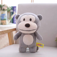 Plush Animal Toy Stuffed Cute Pig Monkey Bunny Frog Cattle Doll