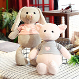 Cartoon Soft Stuffed Bunny Bear Pig Toy Kids Birthday Gift Plush Doll