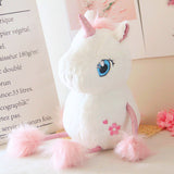 Cute Pink Soft Stuffed Unicorn Toy Lovely Plush Animal Pillow