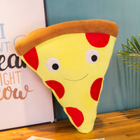 Simulation Food Pillow Plush Chips Pizza Toy Soft Cute Stuffed Food Cushion