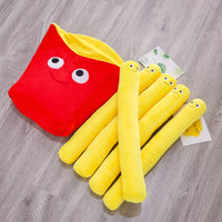Simulation Food Pillow Plush Chips Pizza Toy Soft Cute Stuffed Food Cushion