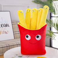 Simulation Food Pillow Plush Chips Pizza Toy Soft Cute Stuffed Food Cushion