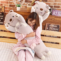 Cute Plush Toy Long Body Pillow Bunny Toy Dog Stuffed Animal Cushion