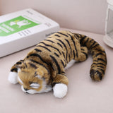 Electric Simulation Cat Soft Laughing Rolling Plush Doll Kids Gift