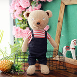 Cartoon Cute Stuffed Dressed Bear Toy Kids Gifts Plush Animal Pillow
