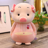 Soft Lovely Cute Plush Stripe Pig Doll Stuffed Cartoon Elephant Doll