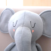 Cute Plush Elephant Doll Baby Soft Sleeping Pillow Stuffed Bunny