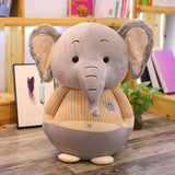 Soft Lovely Cute Plush Stripe Pig Doll Stuffed Cartoon Elephant Doll