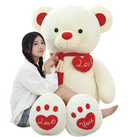 Cute Stuffed Cartoon Teddy Bear Toy Soft Plush Animal Pillow Baby Gift