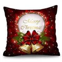 Christmas Decorative for Home Cushion Cover Plush Deer Pillowcase