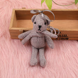 Cute Plush Teddy Bear Toy Soft Animal Key-chain Doll Baby Gifts