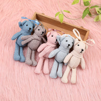 Cute Plush Teddy Bear Toy Soft Animal Key-chain Doll Baby Gifts