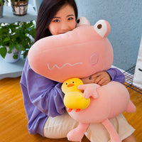 Soft Lovely Plush Crocodile Toy Birthday Gift Stuffed Cute Animal Doll