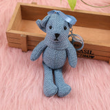 Cute Plush Teddy Bear Toy Soft Animal Key-chain Doll Baby Gifts