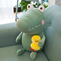 Soft Lovely Plush Crocodile Toy Birthday Gift Stuffed Cute Animal Doll
